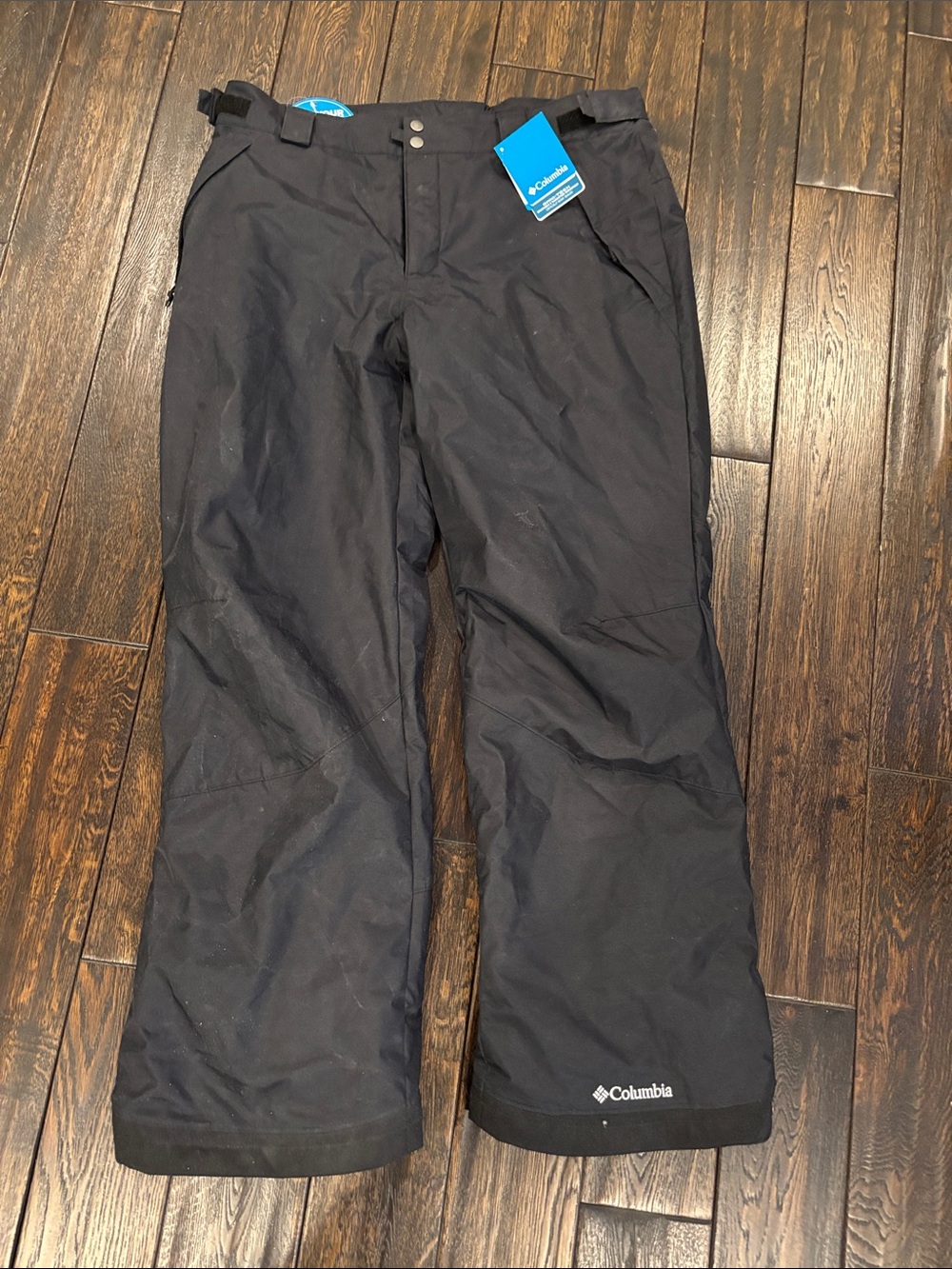 Columbia Pants Men's L Black Arctic Trip Omni-Heat Straight Waterproof
